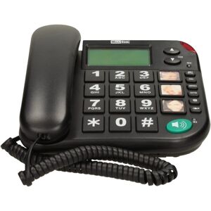 MAXCOM KXT480B Corded Phone, Black