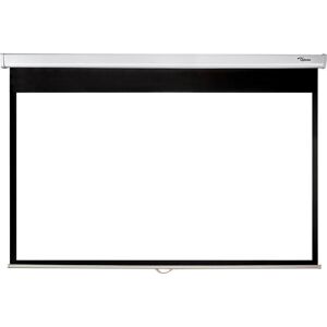 Optoma DS-9092PWC 92" Pull Down Projector Screen, White