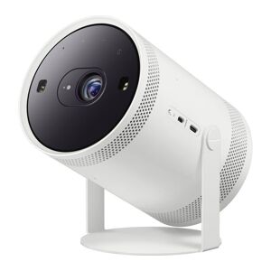 SAMSUNG The Freestyle (2nd Gen) SP-LFF3CLAXXXU Smart Full HD TV Projector with Amazon Alexa & Bixby - White