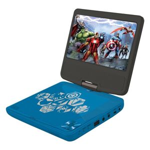 LEXIBOOK DVDP6AV Portable DVD Player - Avengers, Black,Blue
