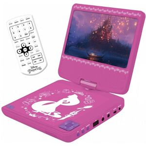 Lexibook Disney Princess Portable DVD Player - Pink & White, Pink,White