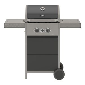 TOWER Stealth 2000 T978500 Portable 2 Burner Grill Gas BBQ - Black