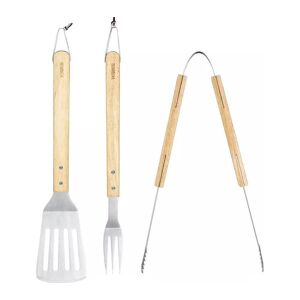 TOWER 4 Piece BBQ Tools Set - Stainless Steel, Stainless Steel