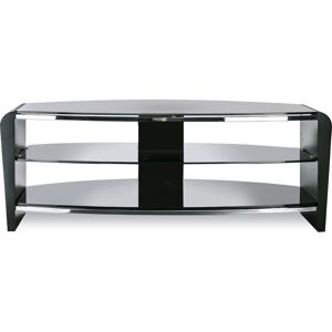 Alphason Francium 1100 TV Stand - Black, Black