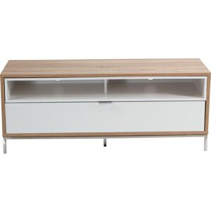 Alphason ADCH1135 TV Stand - White & Light Oak, White