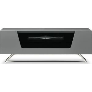 Alphason Chromium 2 1000 TV Stand - Grey, Silver/Grey