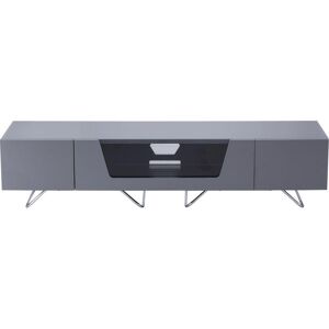 Alphason Chromium 2 1600 TV Stand - Grey, Silver/Grey