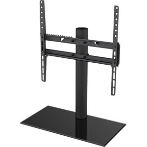 AVF B400BB 550 mm TV Stand with Bracket - Black, Black