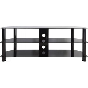 AVF SDC1250CMBB 1250 mm TV Stand - Black, Black