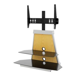AVF Options Stack 900 mm TV Stand with Bracket with 4 Colour Settings, Black