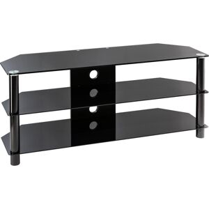 ALPHASON Essentials 1200 ESS1200/3-BLK TV Stand - Black, Black