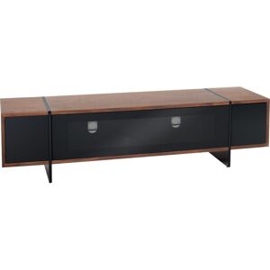 AVF Edge ED160W 1600 mm TV Stand  Walnut & Black, Black,Brown