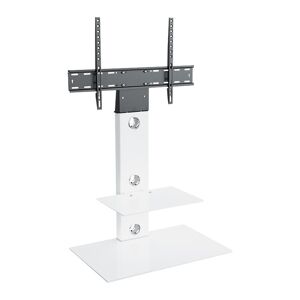 AVF Reflections Lesina FSL700LESWW 700 mm TV Stand with Bracket - White, White