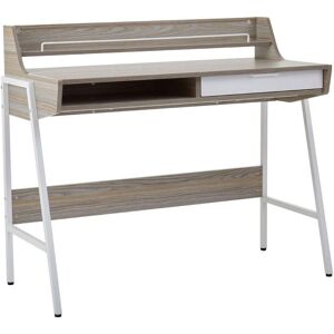 INTERIORS by Premier Bradbury Veneer Desk with 1 Drawer - Light Oak