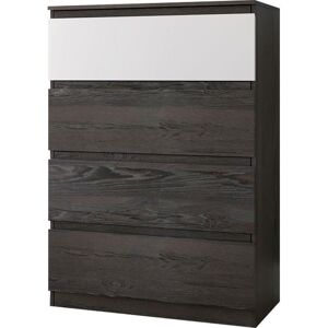 TEKNIK Hudson 5425829 Chest of Drawers - Charcoal Ash & Pearl Oak