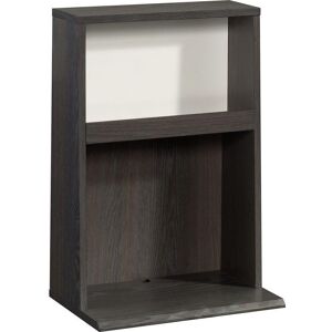 TEKNIK Hudson 5425815 Wall-mounted Desk - Charcoal Ash & Pearl Oak