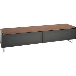 AVF Panorama PM160WB 1600 mm TV Stand  Black & Walnut, Black,Brown