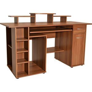 Alphason San Diego Desk - Walnut