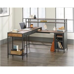 TEKNIK Boulevard Cafe L-Shaped Desk - Vintage Oak