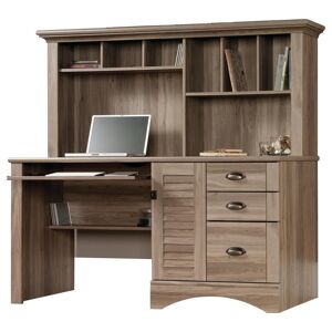 TEKNIK Louvre Hutch 5415109 Desk - Salt Oak