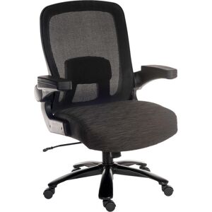 TEKNIK Hercules Extreme Heavy Duty Fabric & Mesh Chair - Black