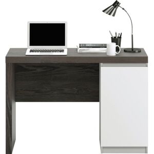 TEKNIK 5425833 Hudson Chunky Desk - Charcoal Ash