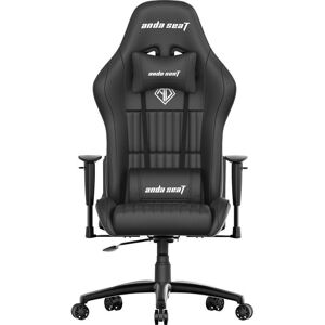 ANDASEAT Jungle Series Gaming Chair - Black, Black