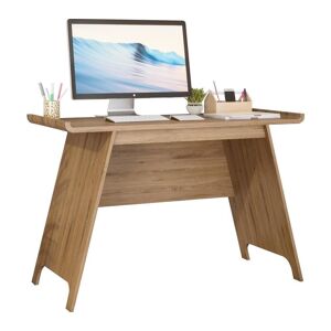 TEKNIK Towson 7700001 Trestle Desk - Beaufort Oak