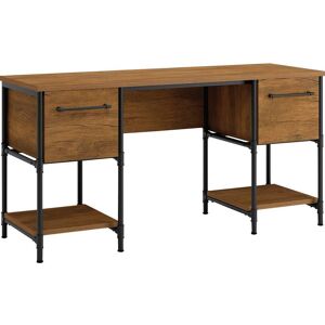 TEKNIK Iron Foundry 5427134 Desk - Checked Oak