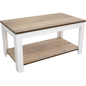 AVF Whitesands FT90WSSW Coffee Table - Wood & White