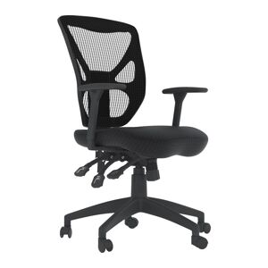 ALPHASON Hudson Mesh Tilting Operator Chair - Black