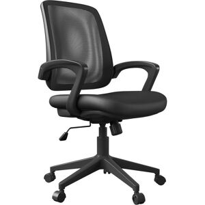 ALPHASON Marvin Mesh Tilting Operator Chair - Black