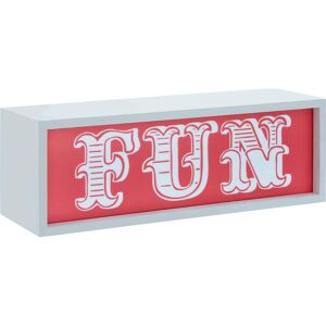 PREMIER KIDS Fun LED Light Box Lamp - Red & White