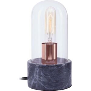 INTERIORS by Premier Lamonte Marble Base Bell Lamp - Black