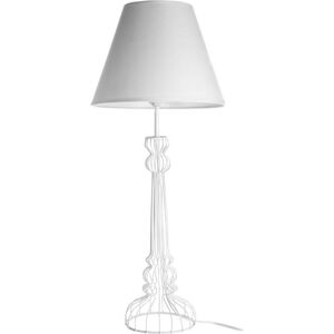 INTERIORS by Premier Chicago Table Lamp - White