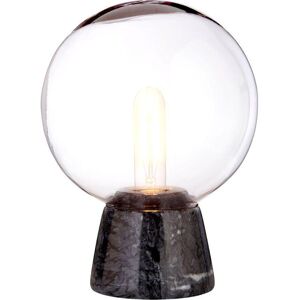 INTERIORS by Premier Lamonte Globe Lamp - Black Marble