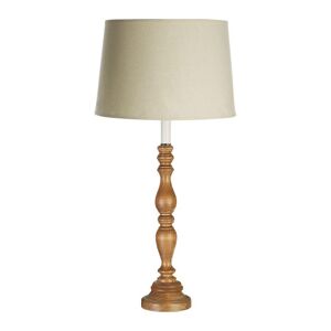 INTERIORS by Premier Candle Round Base Table Lamp