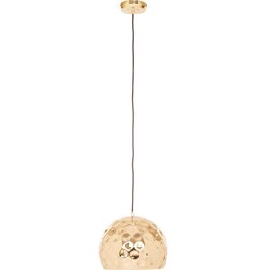 INTERIORS by Premier Leni Dome Pendant Ceiling Light - Gold