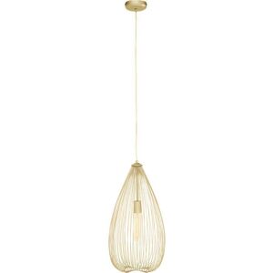 INTERIORS by Premier Lavis Iron Pendant Ceiling Light - Gold