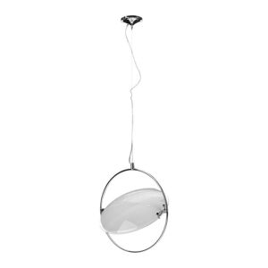 INTERIORS by Premier Lunar Small Pendant Ceiling Light - White