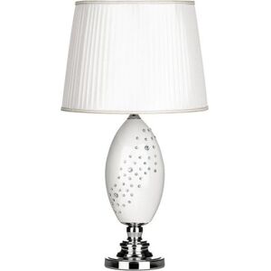 INTERIORS by Premier Maisy Table Lamp - White