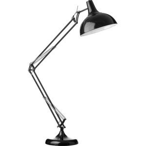 INTERIORS by Premier Study Floor Lamp - Black