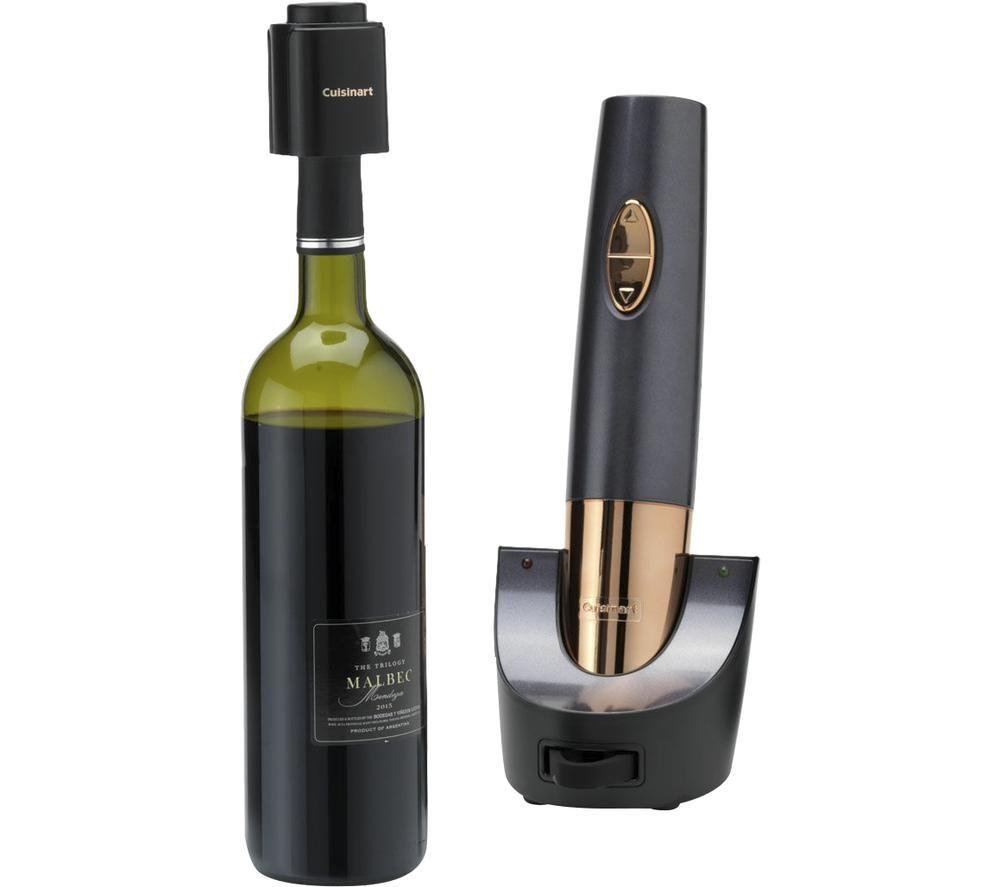 CUISINART Style Collection CWO50U Automatic Wine Bottle Opener - Black & Gold
