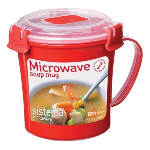 SISTEMA 656ml Microwave Soup Mug