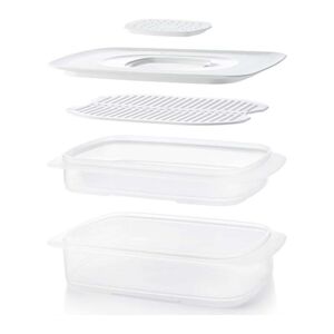 TUPPERWARE Cool Stackables Container Set - White