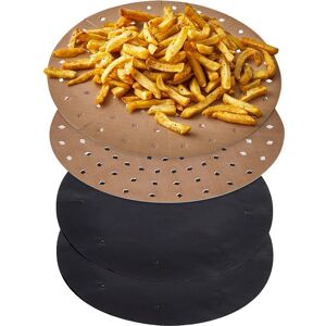 TOWER 2 - 4 Litre Air Fryer Liners - Pack of 4, Gold