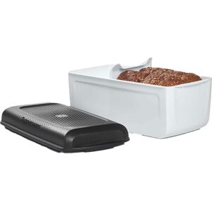 TUPPERWARE BreadSmart Junior Bread Bin - White & Black