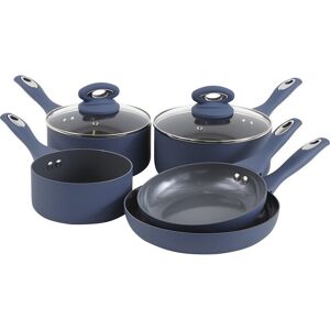 CERMALON K438BL 5-piece Non-stick Pan Set - Blue