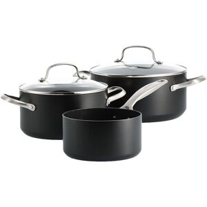 GREENPAN Copenhagen CC005215-001 3-piece Non-stick Cookware Set - Black