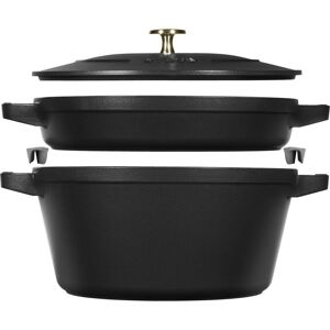 STAUB 40508-383-0 2-piece Cookware Set - Black